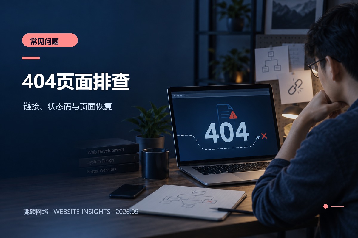 网站维护人员检查404页面与失效链接