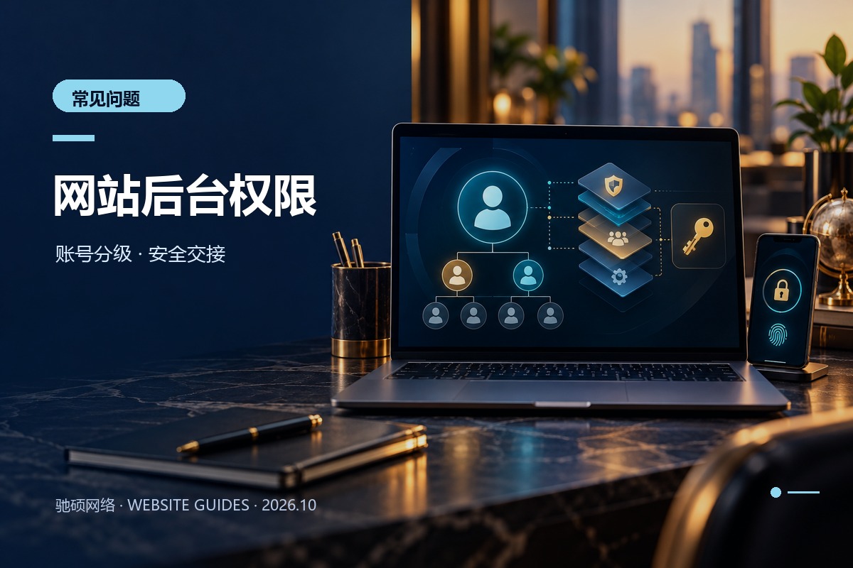 网站后台角色权限和双重验证的概念示意配图